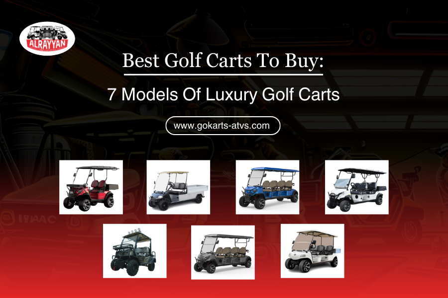 Best golf carts to buy, 7 models of luxury golf carts to buy