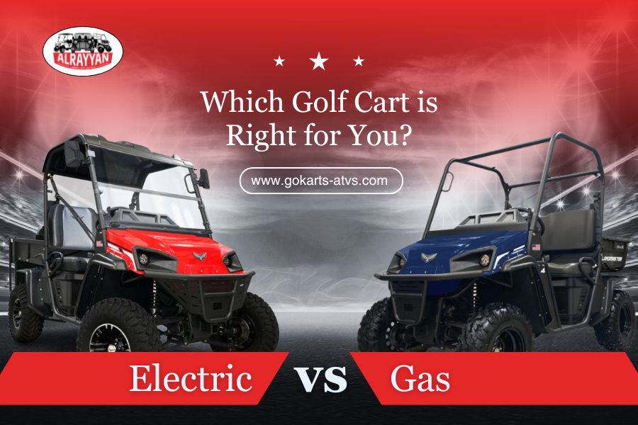 Electric golf carts vs gas golf cart
